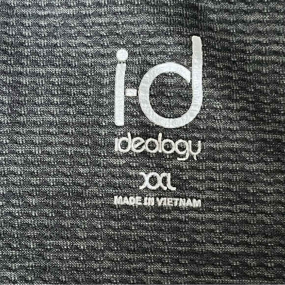 Ideology Mens Black Athletic Shirt Preforated Goth Grunge Outdoor Gorpcore XXL - Picture 11 of 11